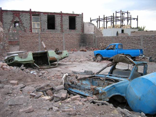 Imágenes tras un terremoto