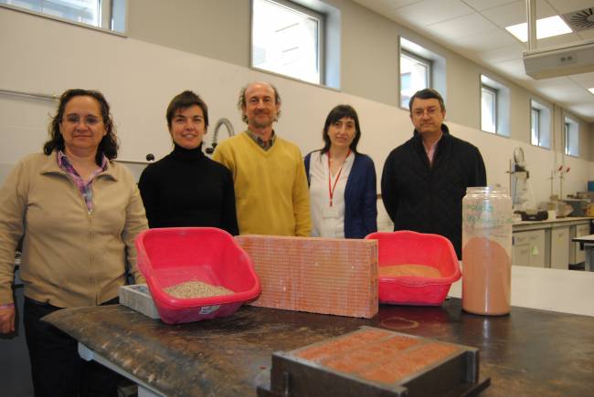 Nuevo cemento con residuos cerámicos