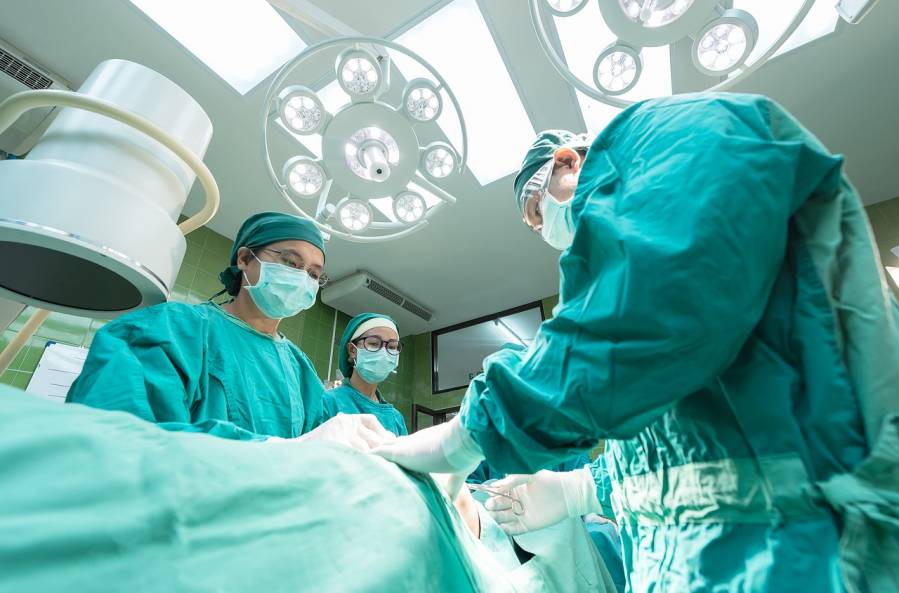 quirófano de un hospital