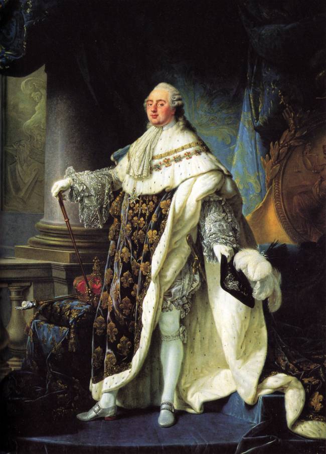 Louis XVI retratado por Antoine-François Callet.