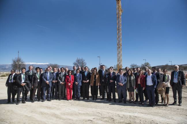 Visita a las obras de la futura instalación IFMIF DONES