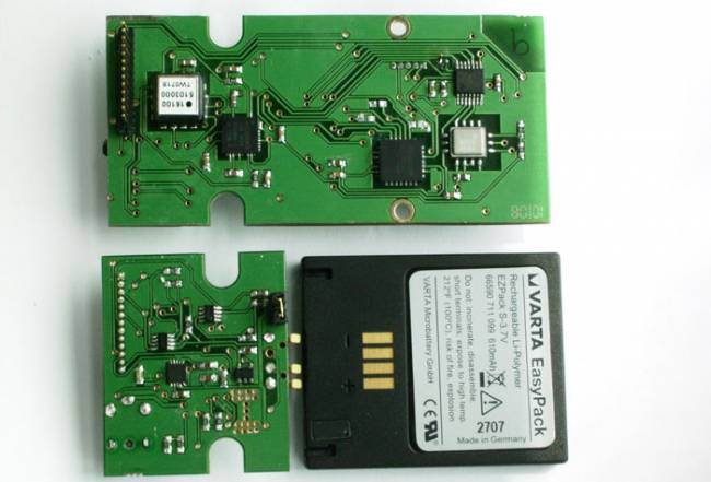 Sistema sensor creado por el CETpD para medir el movimiento.