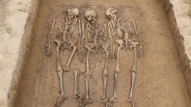 Tres hermanos de hace 1300 años