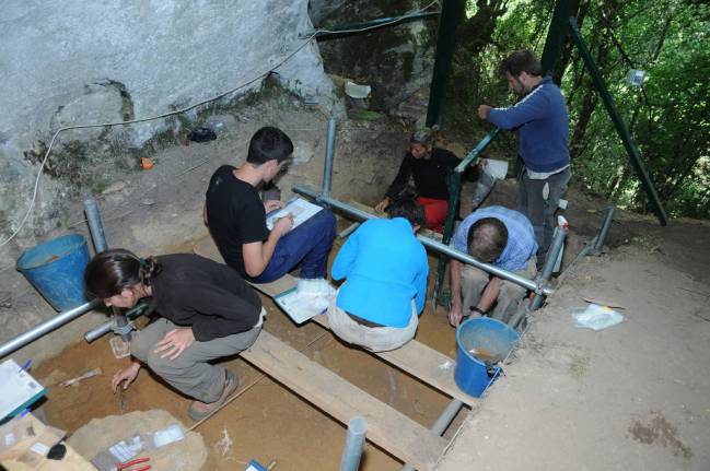 Detalle del colgante data en más de 26.000 años