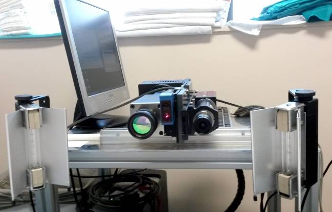 equipo de imagen química trabajando con La Fe en el proyecto Meladet