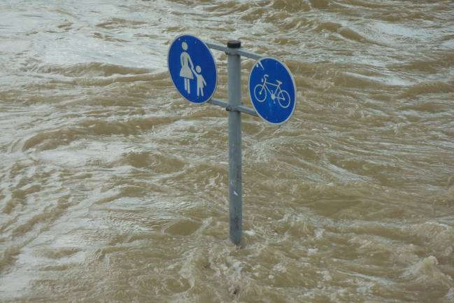 Imagen de inundación. Fuente: pixabay.
