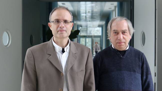 Maurici Ruiz y Jaume Corbera. Foto: UIB