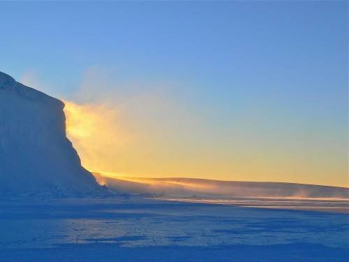 Las variaciones en la velocidad del viento en superficie tienen un impacto en el complejo sistema del clima antártico