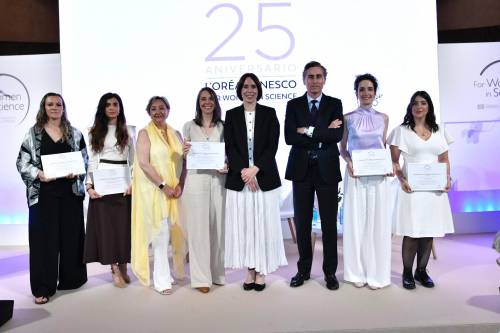 ganadoras premio L'Oréal-Unesco