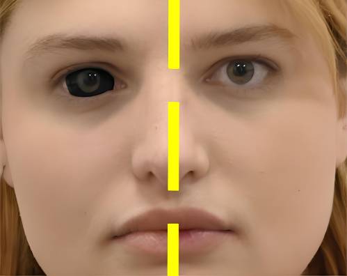 Comparación de las apariencias oculares utilizadas en el experiment
