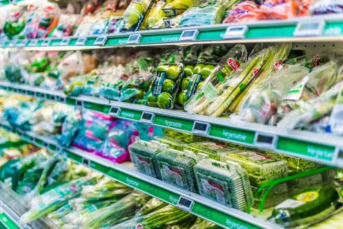alimentos plástico