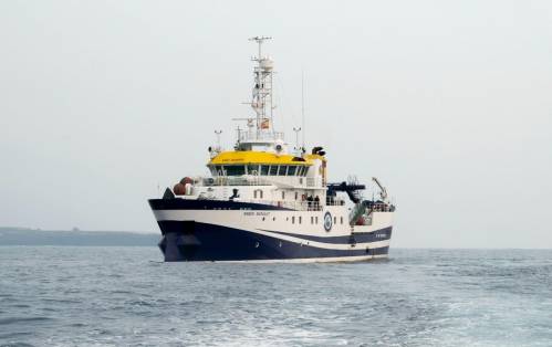 Este barco científico cuenta con una eslora de 46 metros