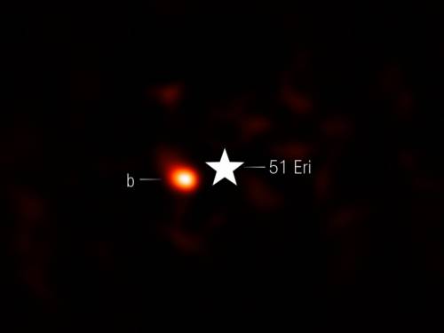 Eridani 51 b, un exoplaneta