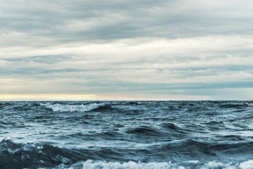 Mar con tormenta
