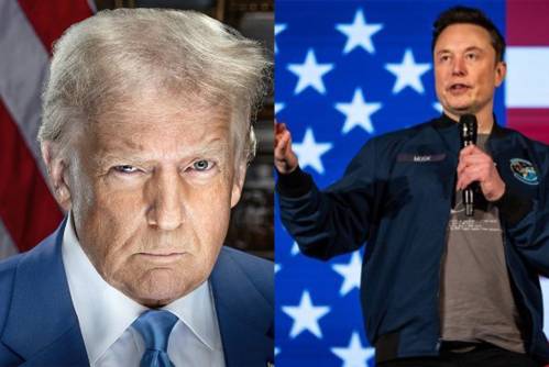 Donald Trump y Elon Musk.