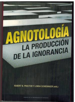 Portada del libro Agnotología