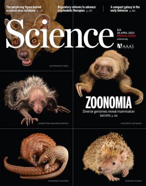 Portada de la revista 'Science'