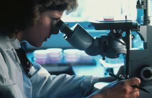 Investigadora en su laboratorio. / Unsplash