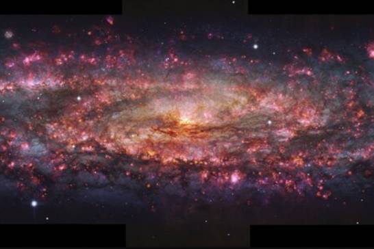La imagen más detallada de una galaxia con miles de colores