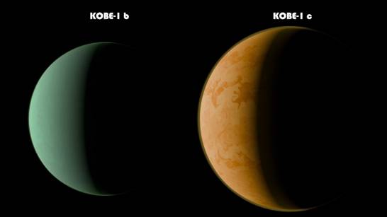 Descubierto el primer sistema planetario del experimento KOBE