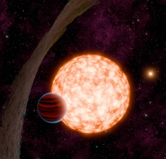 Hallan un joven planeta en tránsito orbitando alrededor de una estrella ...