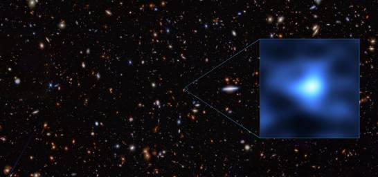 Descubren oxígeno en la galaxia más lejana conocida