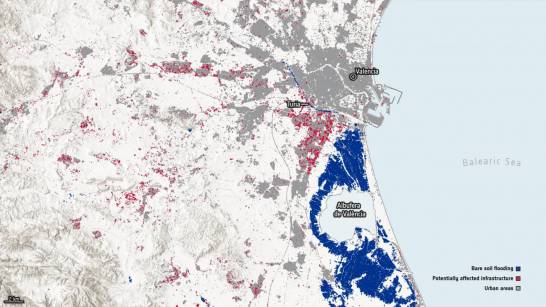 El cambio climático agravó la DANA de Valencia y aumentó un 55 % su extensión