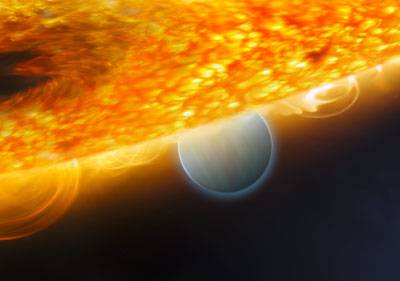 El Hubble encuentra dióxido de carbono en un planeta extrasolar