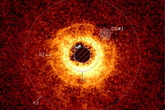 El James Webb capta su primer exoplaneta