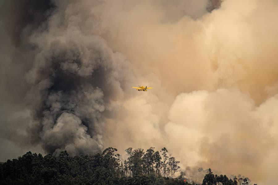 El cambio climático intensifica la lucha contra incendios.  / Pexels