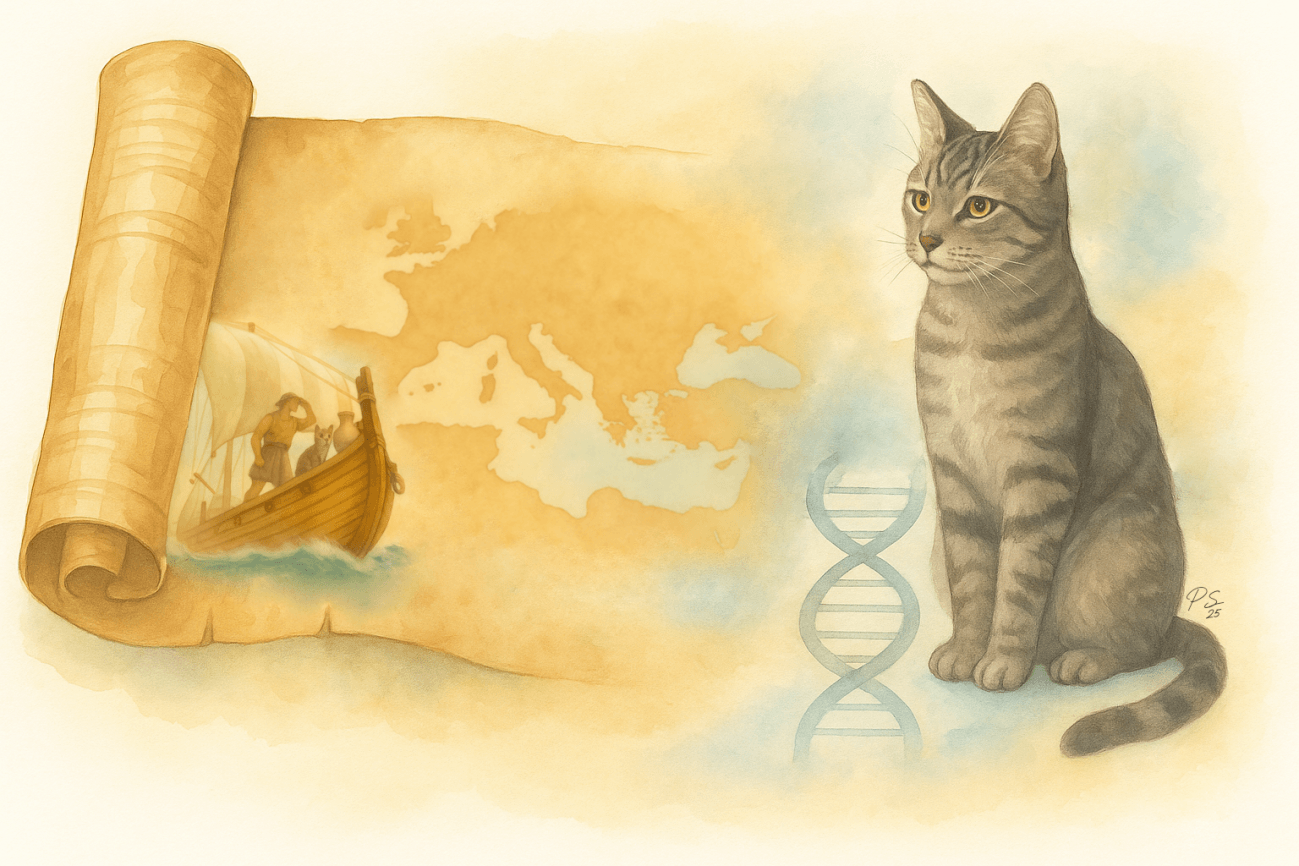 El ADN antiguo revela que los gatos domésticos proceden del norte de África