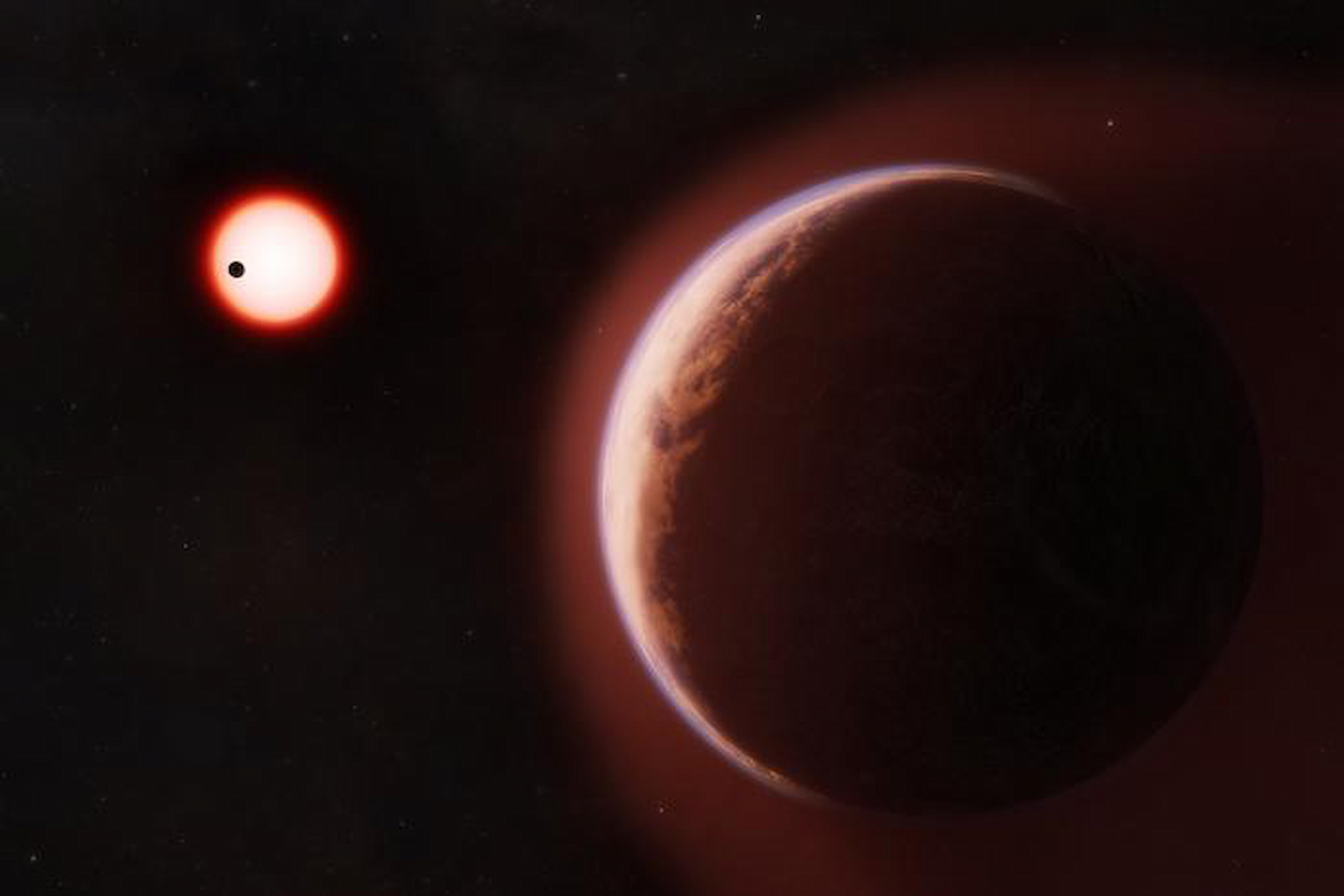 Encuentran por primera vez la atmósfera de un planeta rocoso en una zona habitable