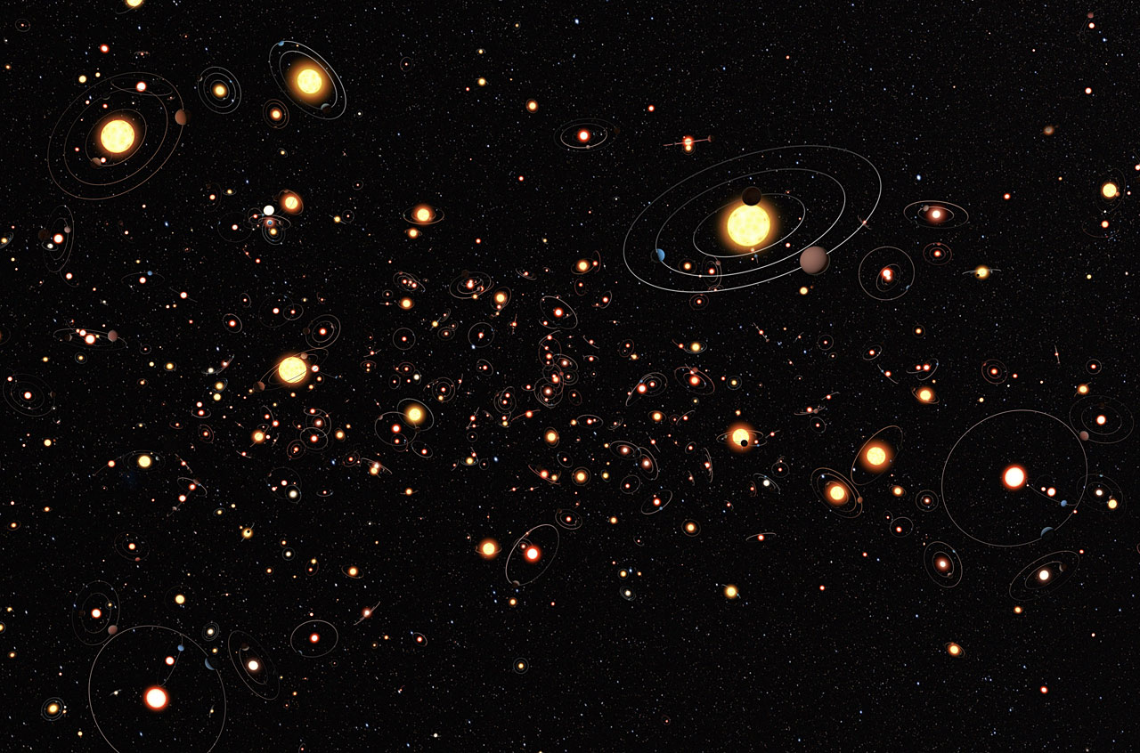 La existencia de planetas alrededor de estrellas es la norma 
