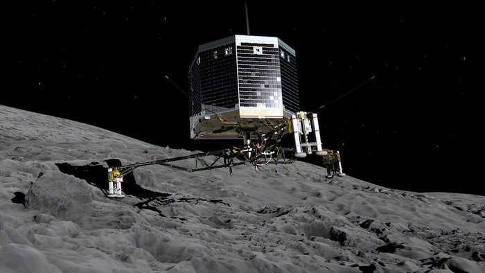 La misión Rosetta preselecciona cinco lugares para aterrizar sobre el cometa